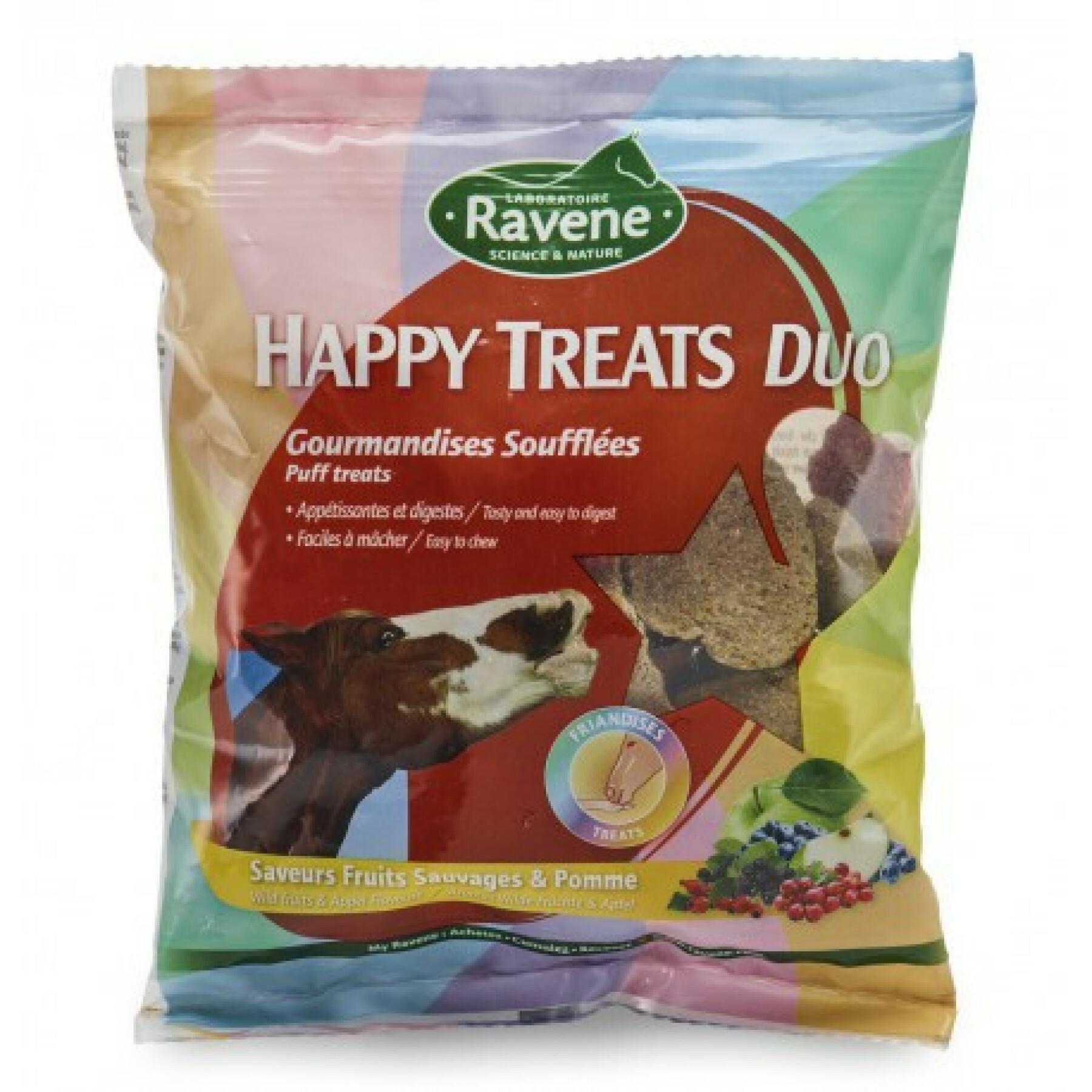 Happy Treats Duo voedingssupplement voor paarden Ravene