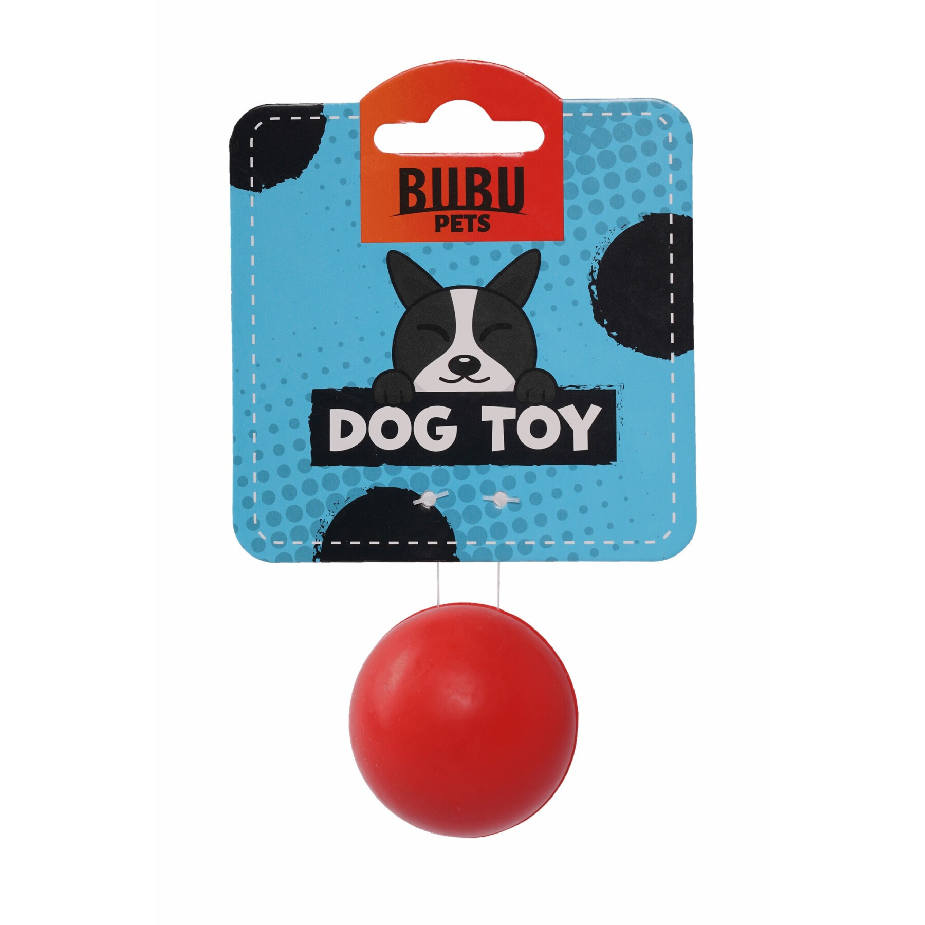 Stevige rubberen speelgoedbal voor honden BUBU Pets