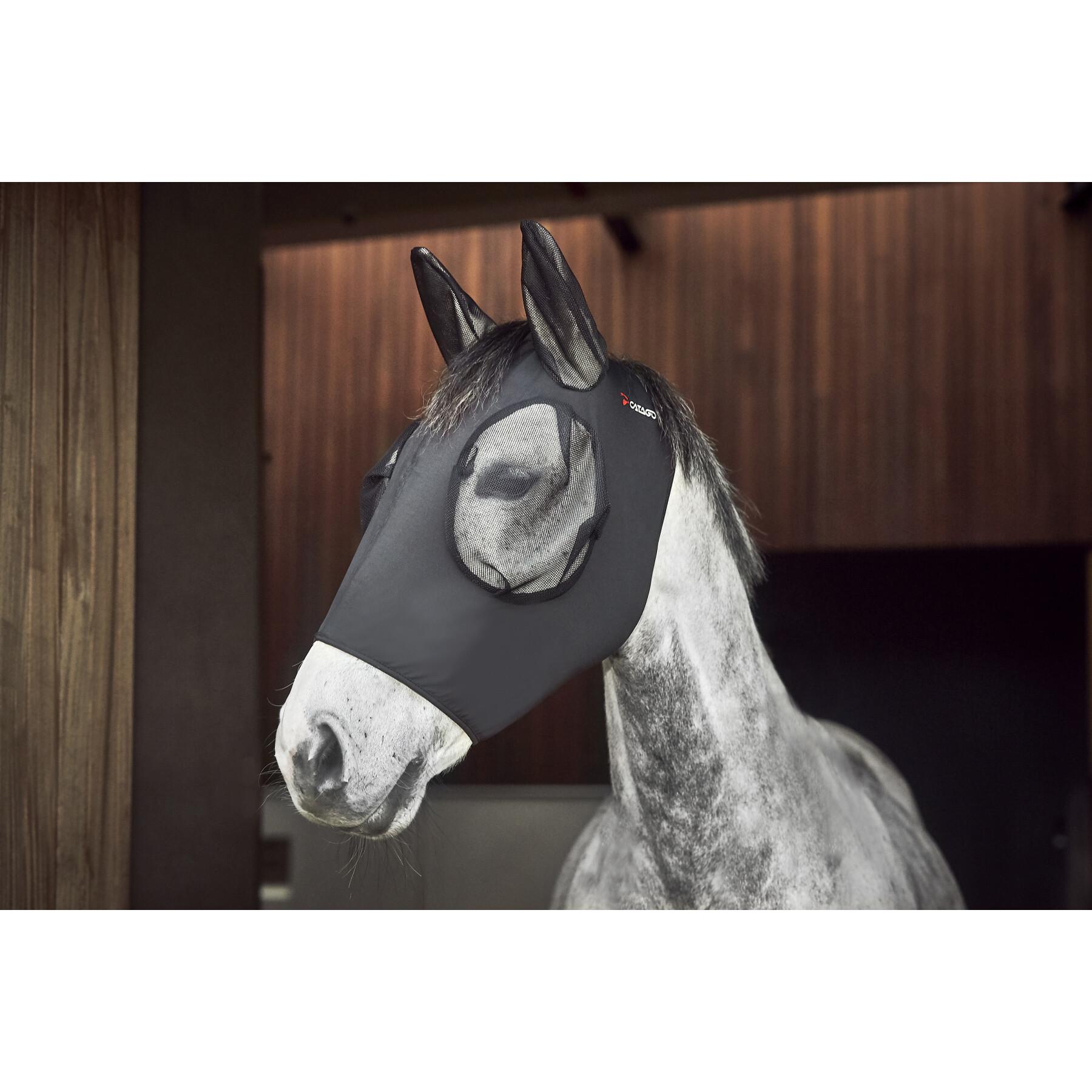 Anti-vliegenmasker voor paarden Catago FIR-Tech