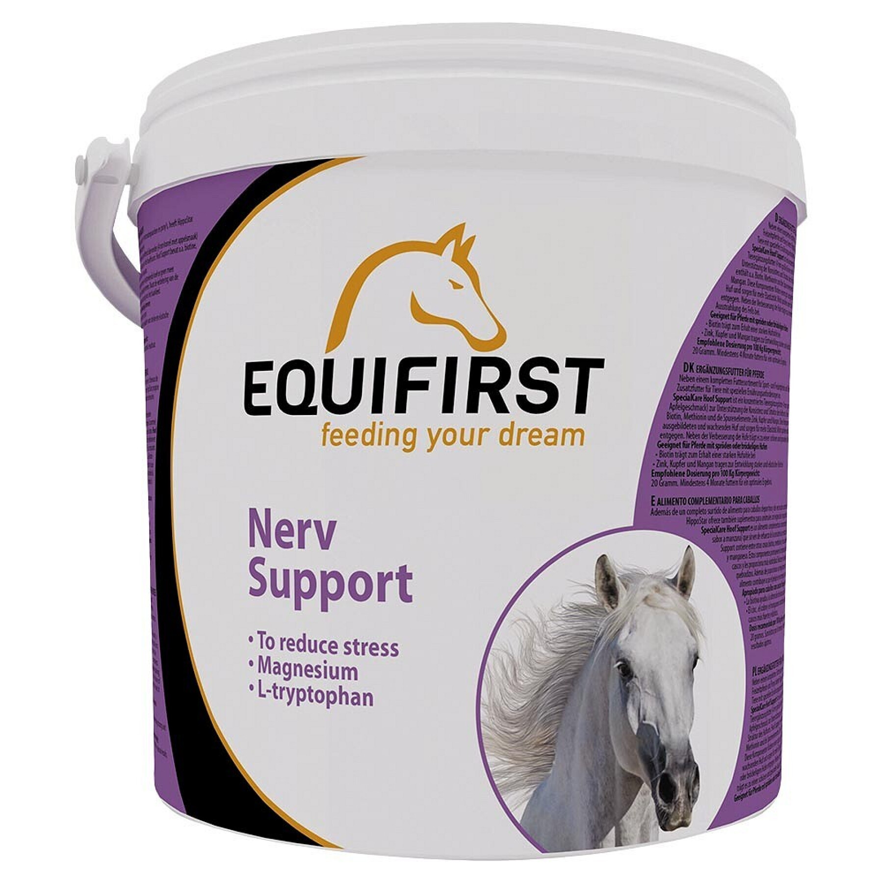 Voedingssupplement stressmanagement paard Equifirst Support