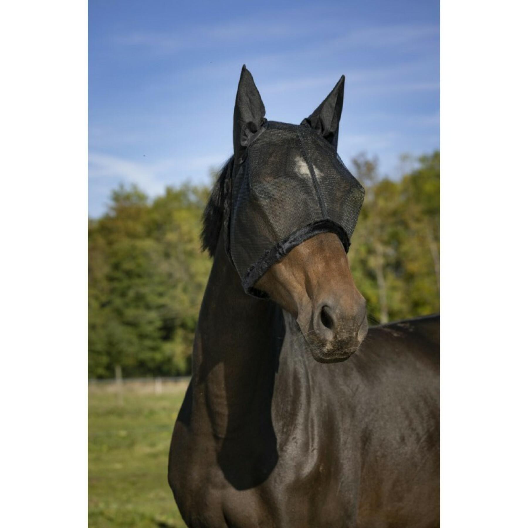Anti-vliegenmasker voor paarden Equithème Mesh Q.S.