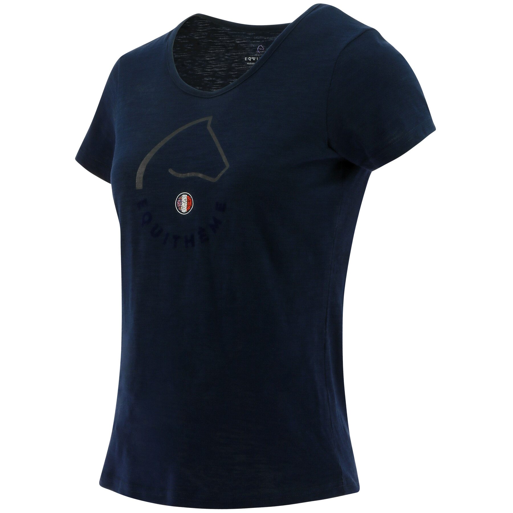 Dames-T-shirt Equithème Claire