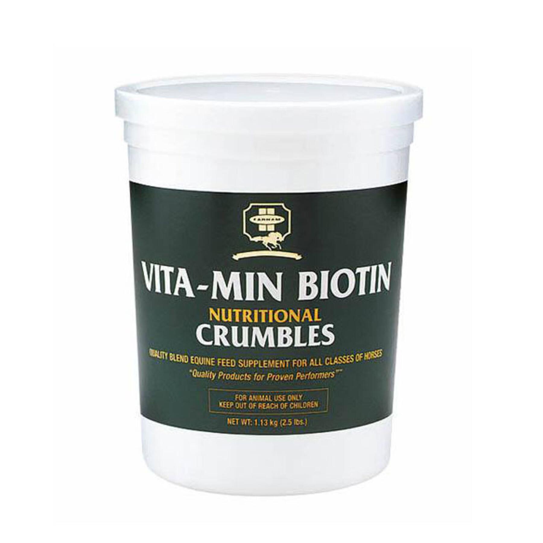 Biotine voor paarden Farnam Vita Crumble 1,13 kg