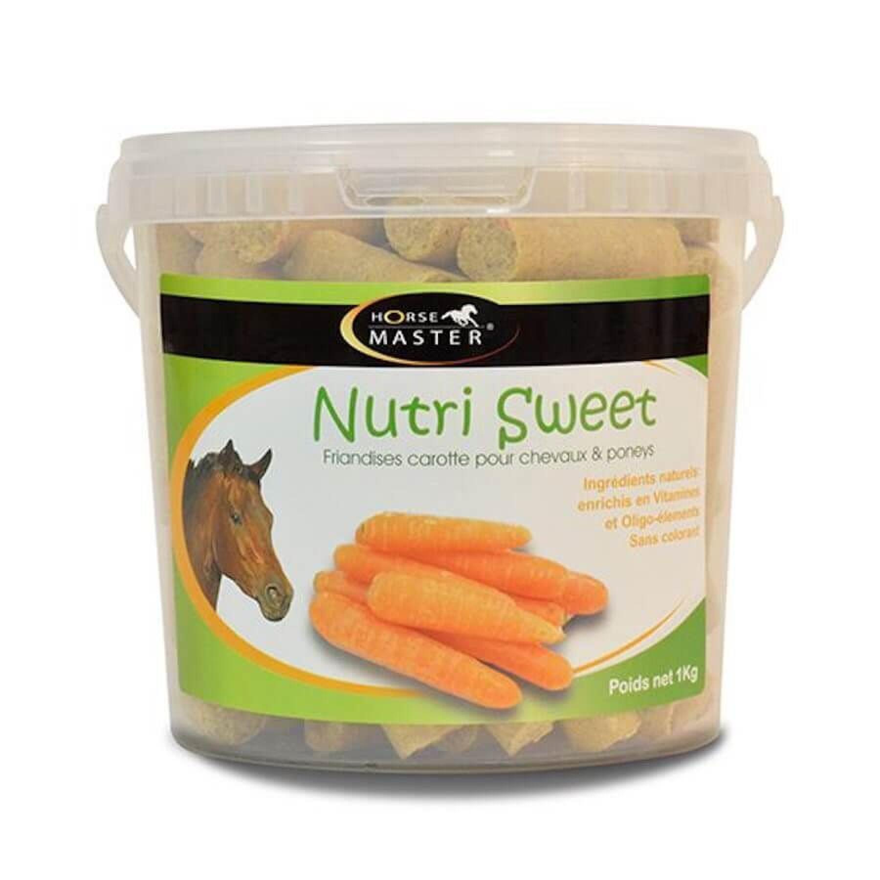 Horse treats Horse Master Nutri Sweet - Carotte 2,5 kg