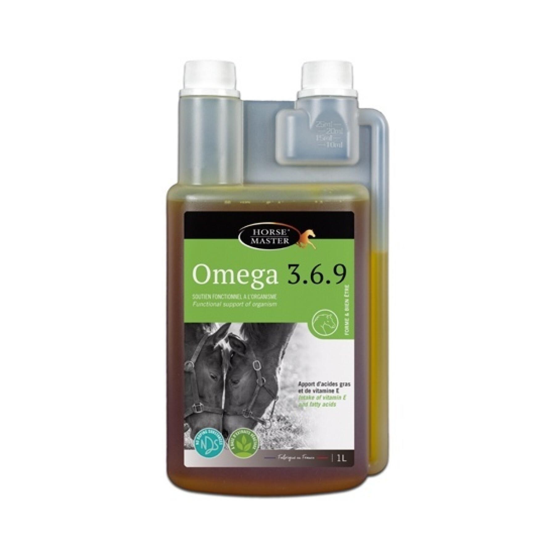 Vitaminen en mineralen voor paarden Horse Master Omega 3,6 et 9