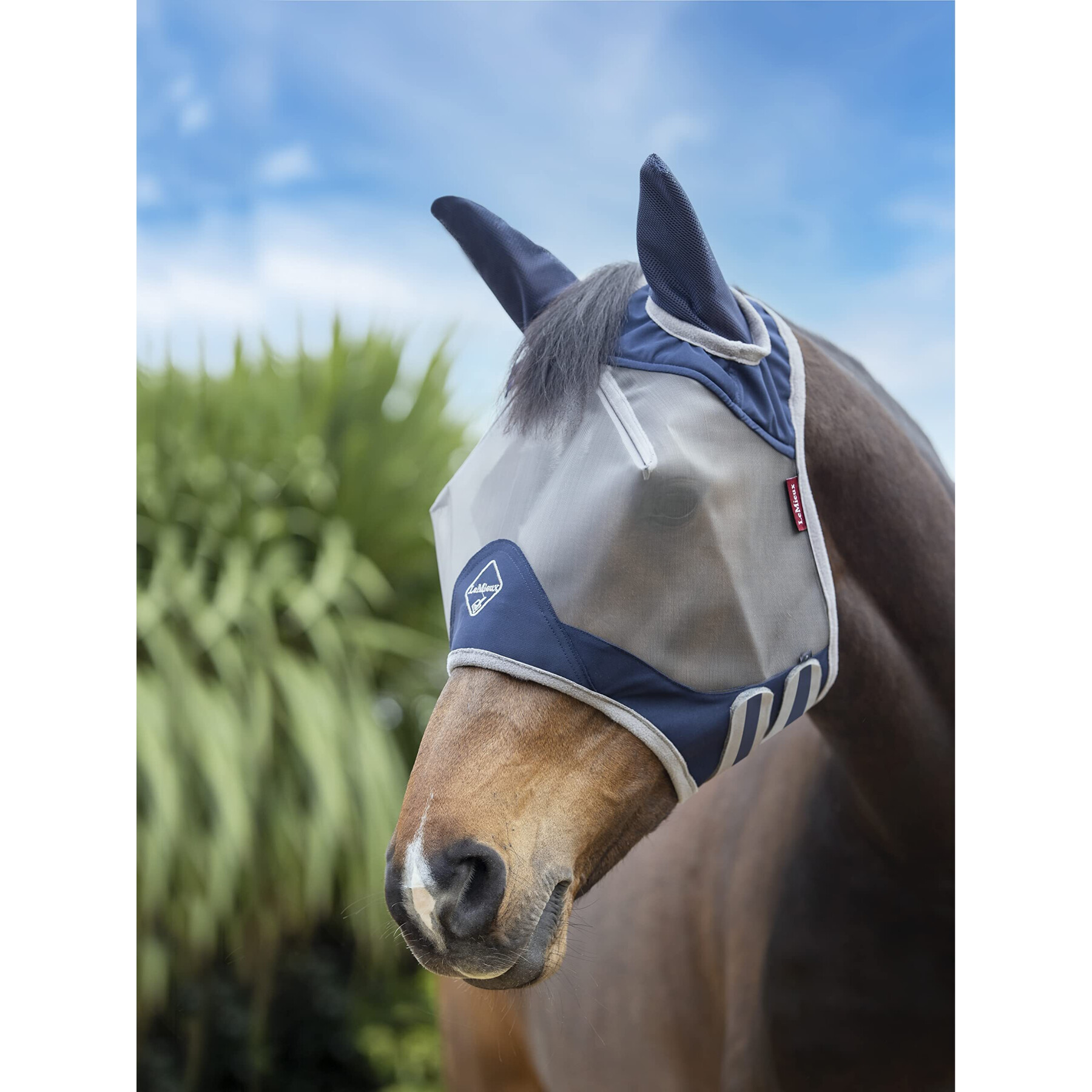 Anti-Vliegenmasker voor paarden LeMieux ArmourShield Pro