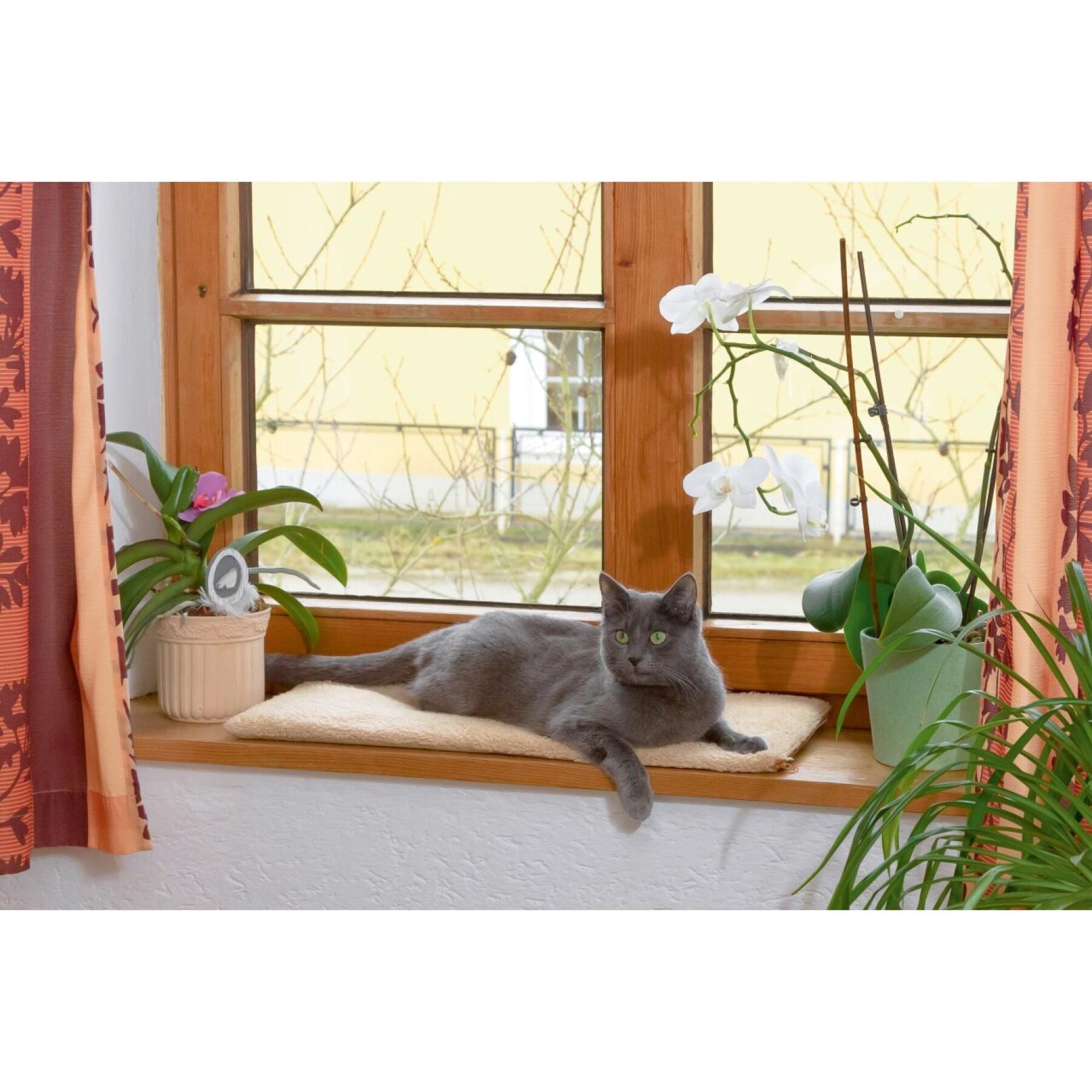 Kattenkussen voor zelfverwarmend raam Kerbl