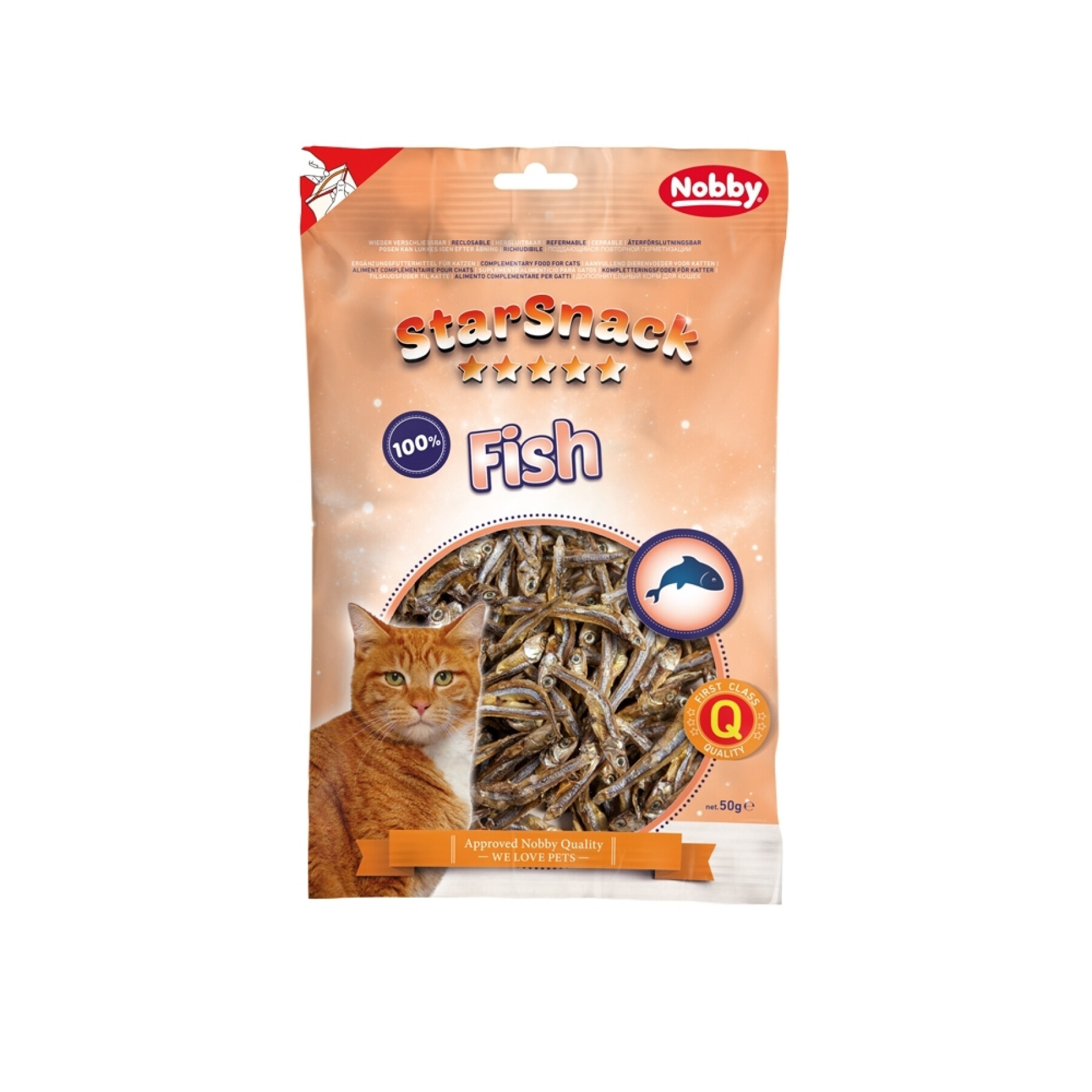Hondensnoepjes Nobby Pet StarSnack Fish 50 g