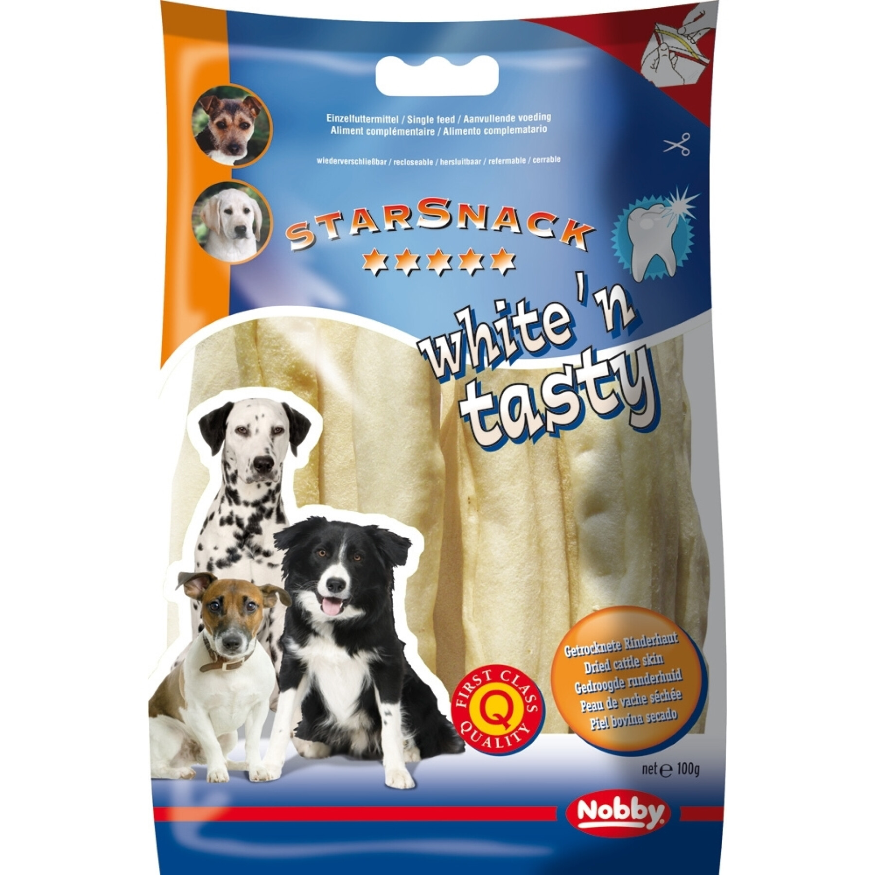 Hondenkluiven Nobby Pet White'n Tasty 100 g