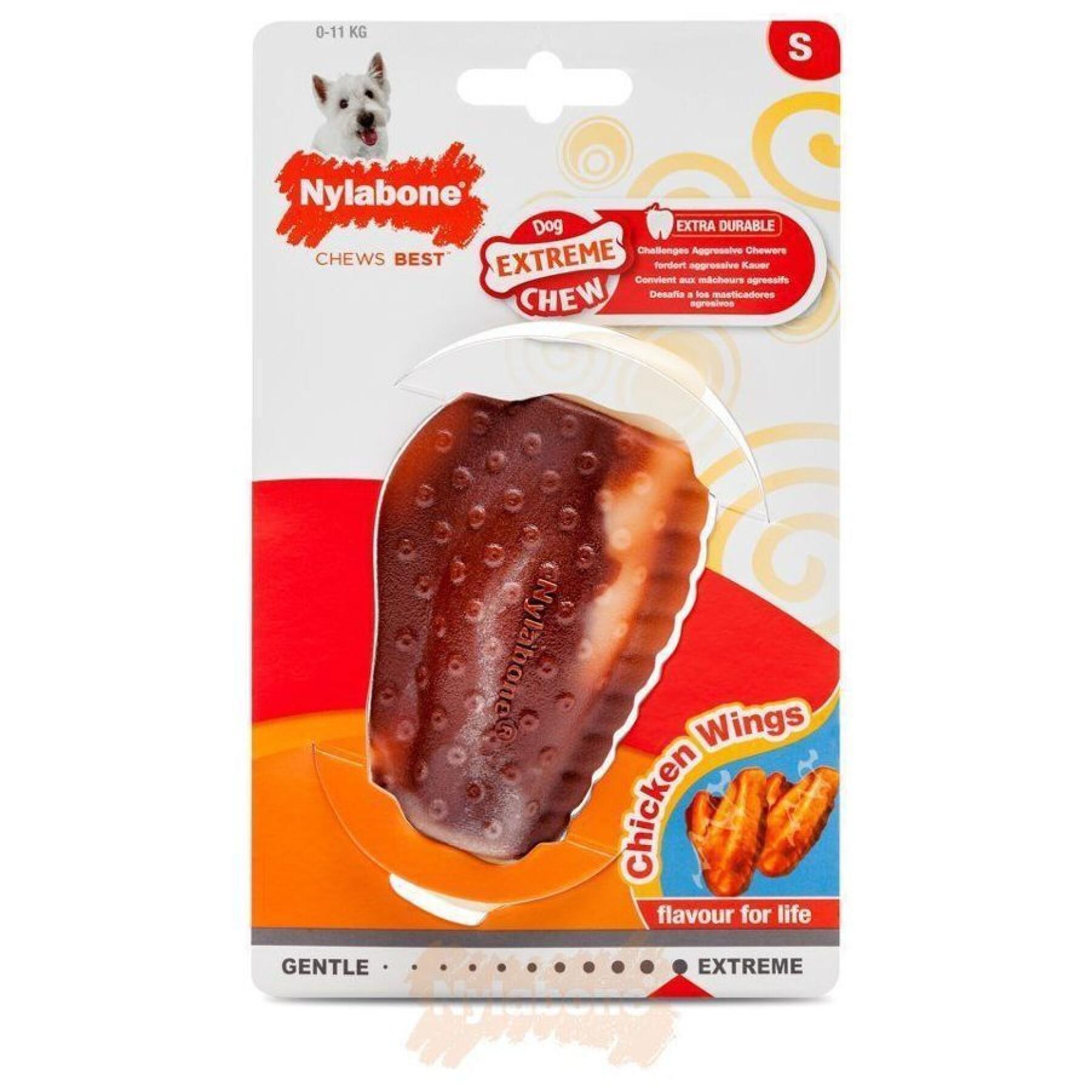 Hondenspeelgoed Nylabone Extreme Chew - Chicken Wing S