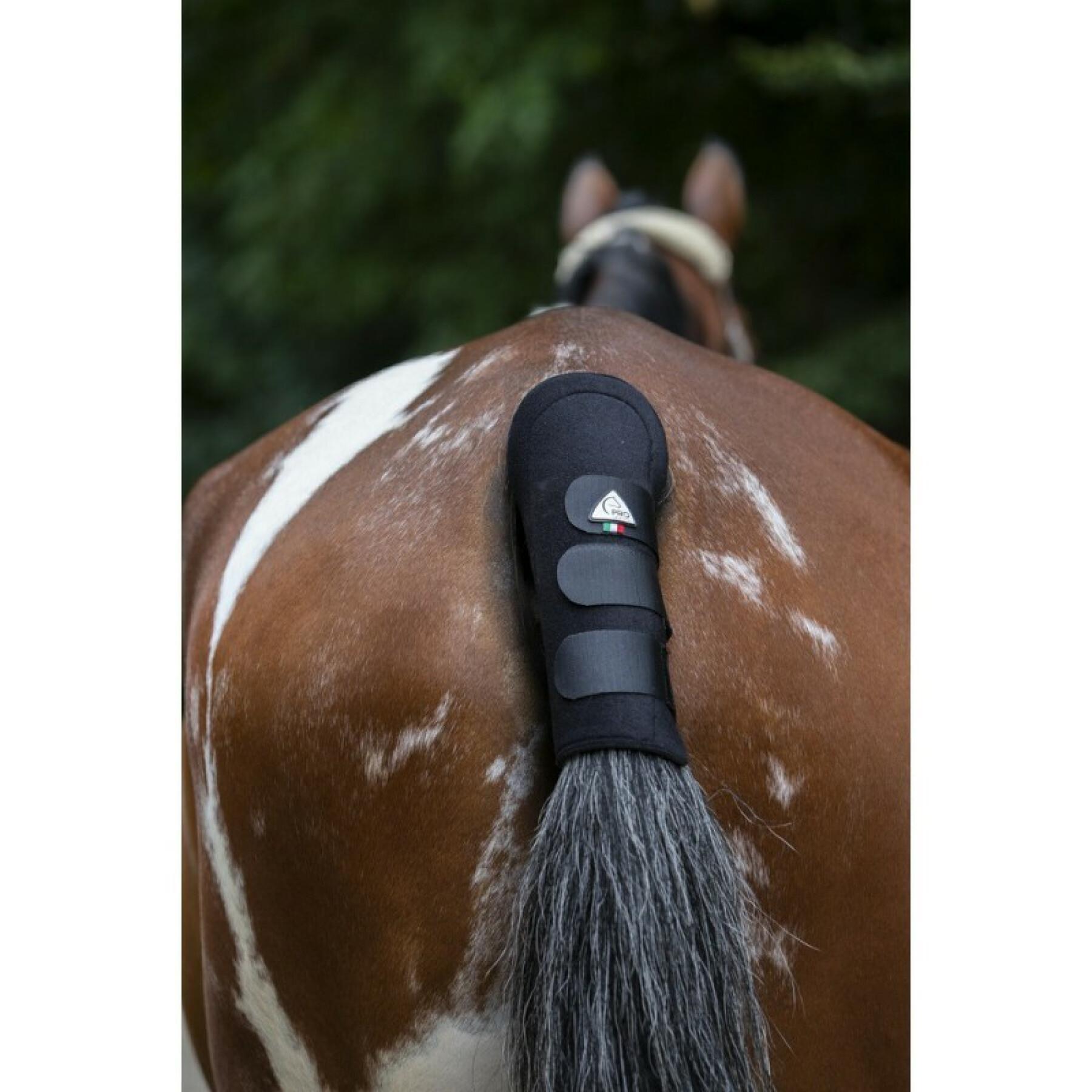 Staartbeschermer voor paarden Pro Series néoprène/gel