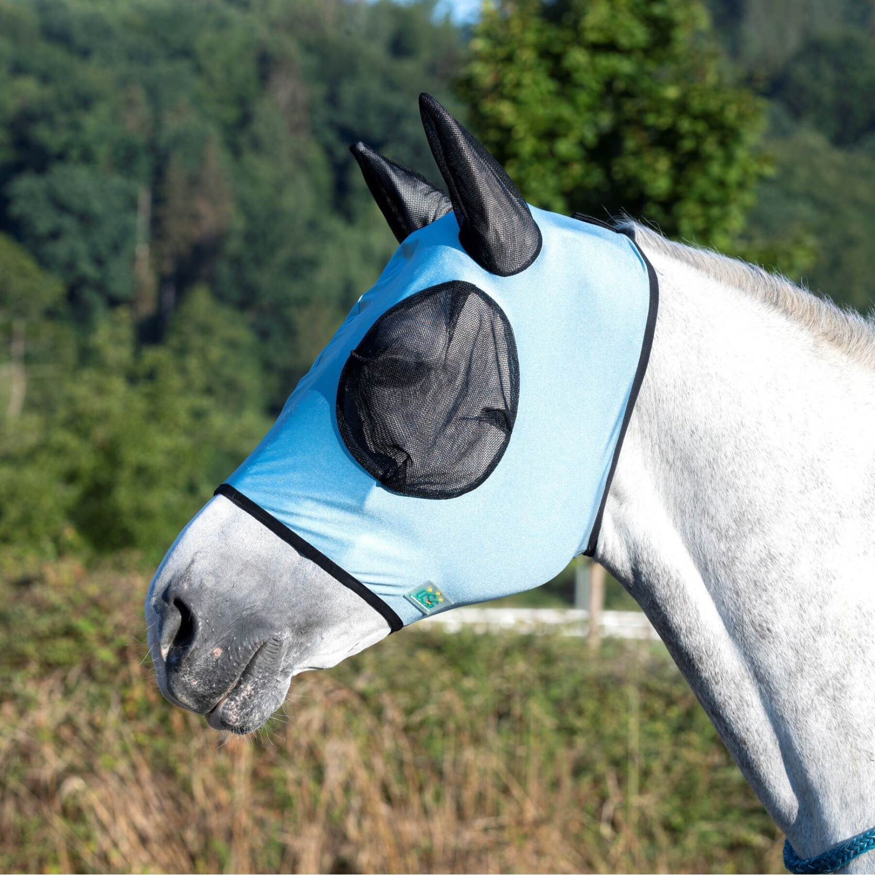 Vliegenmasker met oorbeschermers voor paarden USG