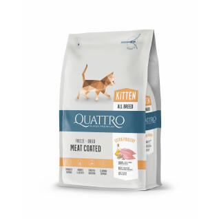 Extra gevogelte kattenvoer BUBU Pets Quatro Super Premium