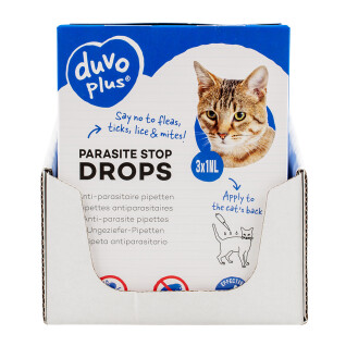 Antiparasitaire druppels voor katten Duvoplus