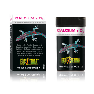 Calcium + vitamine d3 voedingssupplement voor reptielen Exo Terra