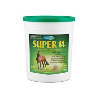 Schoonheidssupplement voor paarden Farnam Super 14 2,27 kg