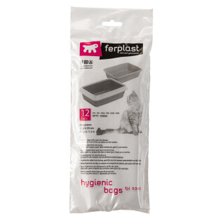 Hygiënische zak voor kattenbak Ferplast FPI 5360 (x12)