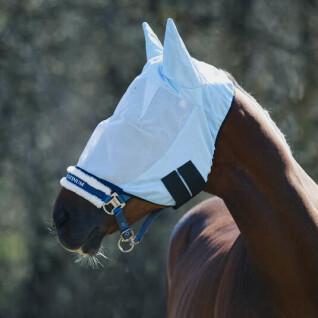 Anti-Vliegenmasker voor paarden met oren Horze