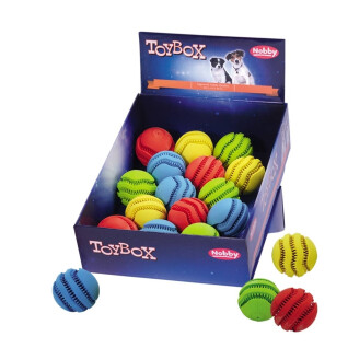 Set van 15 rubberen tandballen voor honden Nobby Pet