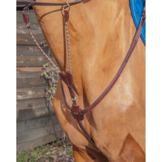 Luxe jachthalsband voor paarden met brug T de T