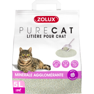 Geparfumeerde klonterende minerale kattenbakvulling Zolux