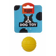 Hondenspeeltje rubber basketbal met pieper BUBU Pets