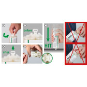 Hoefverzorging 1 paar handschoenen inbegrepen Kulzer Technovit®-2-Bond