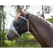 Vliegenmasker voor paarden zonder oren QHP Solaire