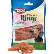 Hondensnoepjes Trixie Chicken Rings (x6)