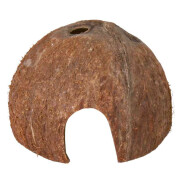 Halfschalen kokosnoot schuilplaats voor knaagdieren Trixie (3x6)
