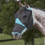 Anti-vliegenmasker voor paarden Weatherbeeta en maille fine avec une couverture nez Comfitec Deluxe